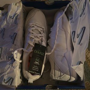 New with tag and box size 6.5 Varsity Charge Cheer Shoe